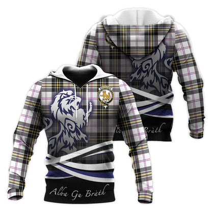 Printivon Macpherson Dress Modern Tartan Scottish Lion Hoodie
