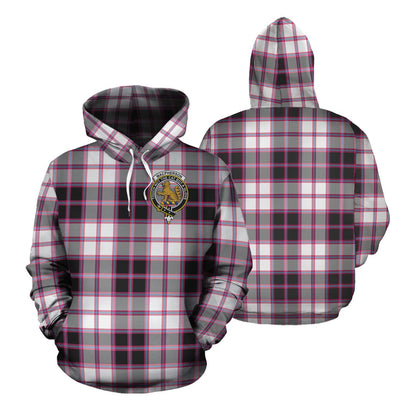 Printivon Macpherson Hunting Modern Tartan Hoodie