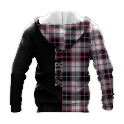 Printivon Macpherson Hunting Modern Tartan Personalize Half Hoodie