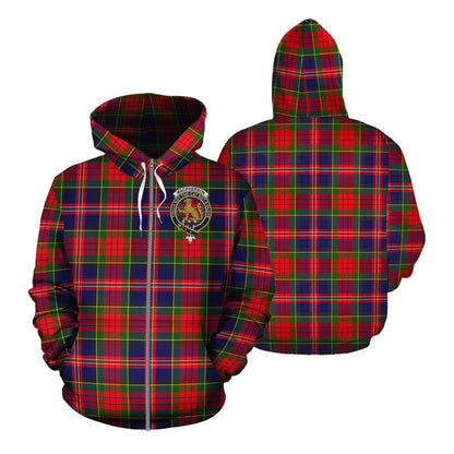 Printivon Macpherson Modern Tartan Hoodie
