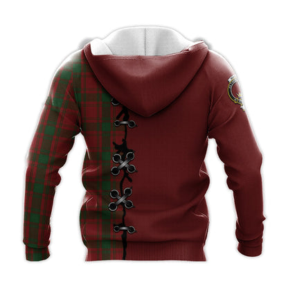 Printivon Macquarrie Tartan Hoodie Lion Rampant And Celtic Thistle Style