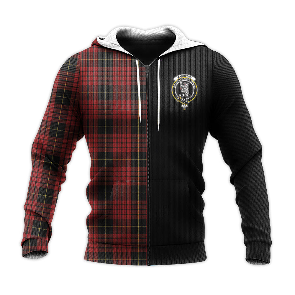 Printivon Macqueen Tartan Personalize Half Hoodie