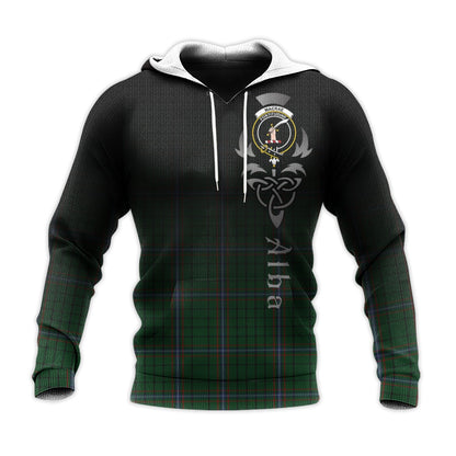 Printivon Macrae Tartan Crest Alba Celtic Hoodie