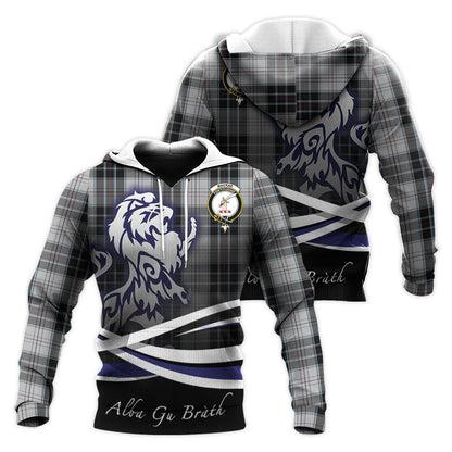 Printivon Macrae Dress Tartan Scottish Lion Hoodie