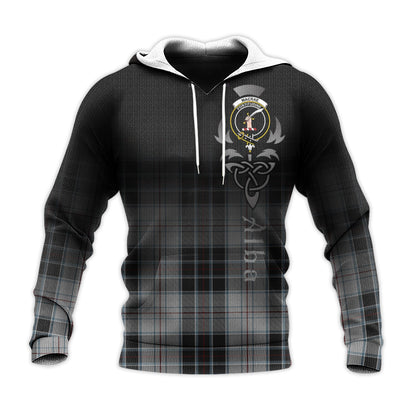 Printivon Macrae Dress Tartan Crest Alba Celtic Hoodie