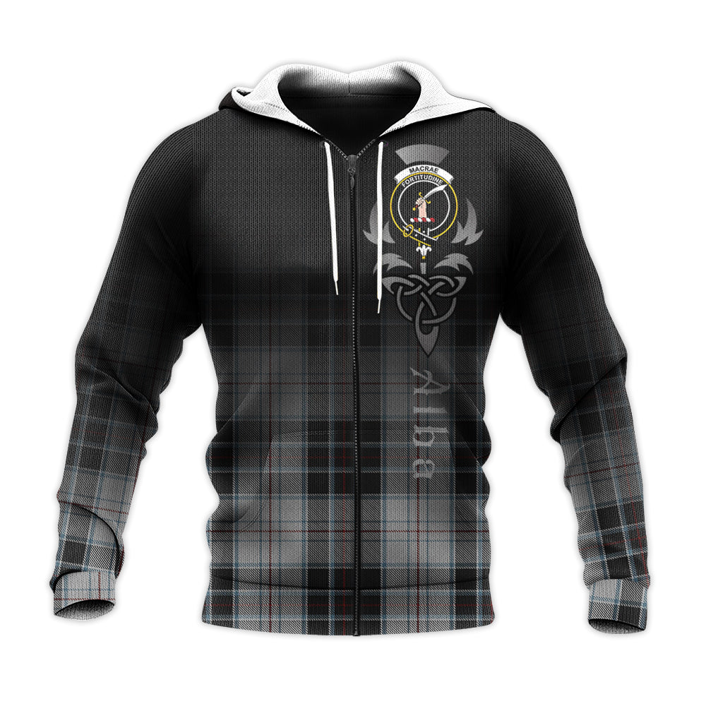 Printivon Macrae Dress Tartan Crest Alba Celtic Hoodie