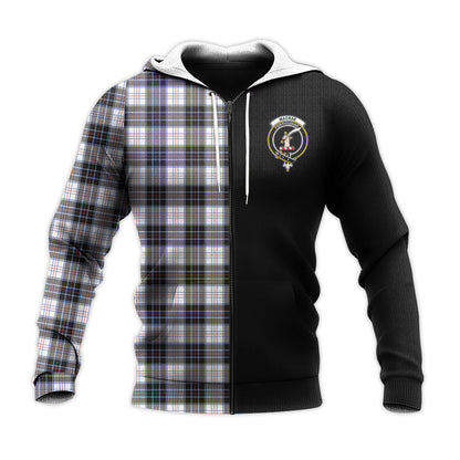 Printivon Macrae Dress Modern Tartan Personalize Half Hoodie