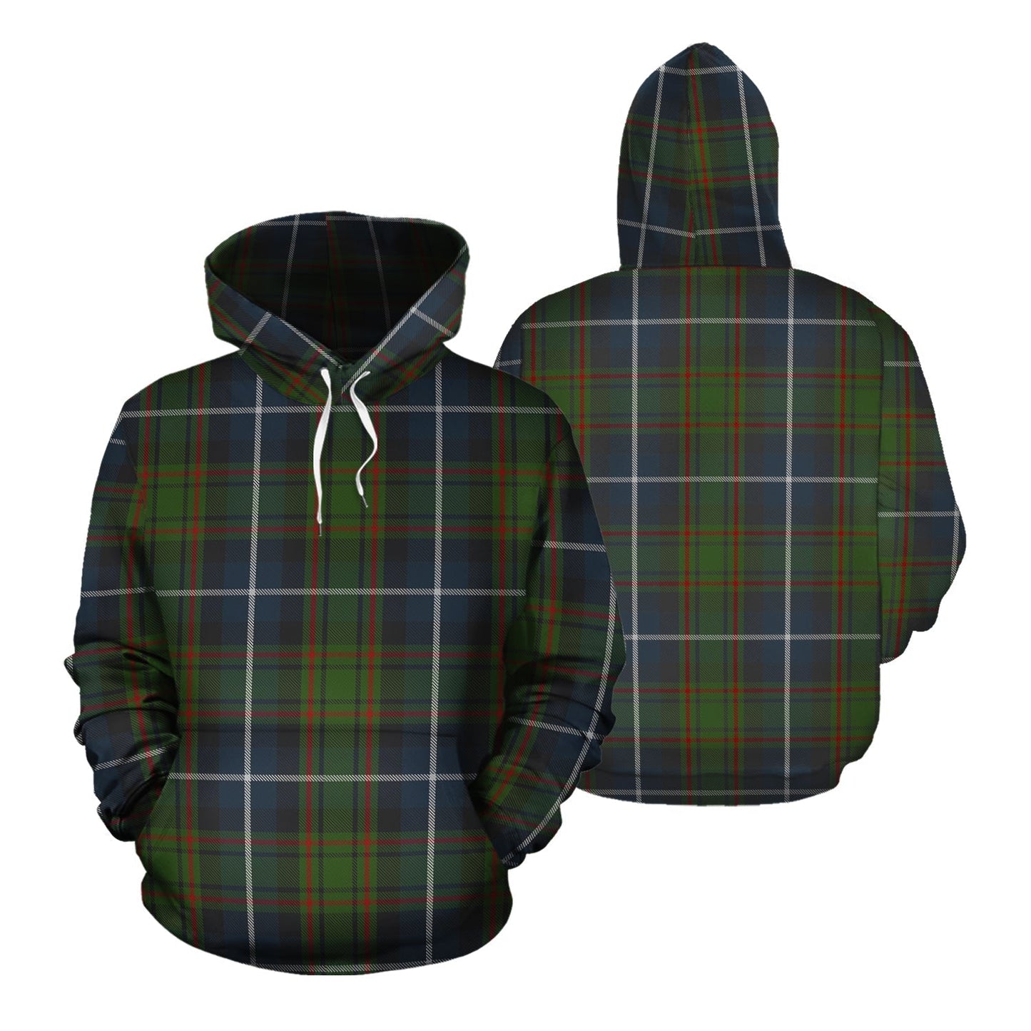 Printivon Macrae Hunting Tartan Hoodie