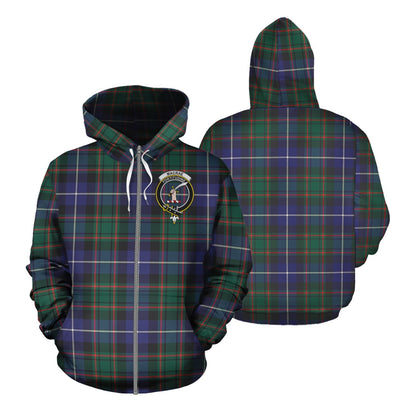Printivon Macrae Hunting Modern Tartan Hoodie
