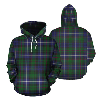 Printivon Macrow Hunting Tartan Hoodie