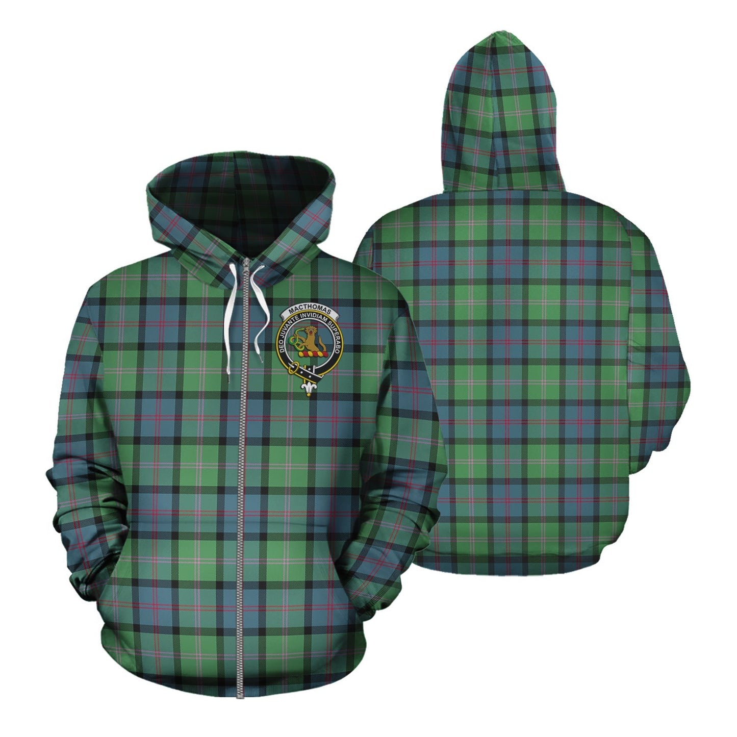 Printivon Macthomas Ancient Tartan Hoodie