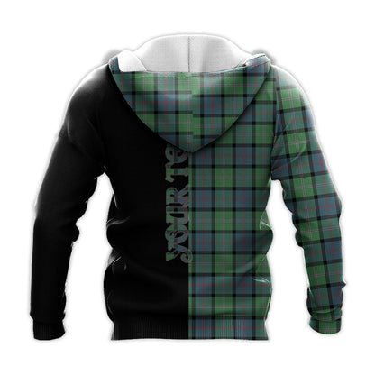Printivon Macthomas Ancient Tartan Personalize Half Hoodie