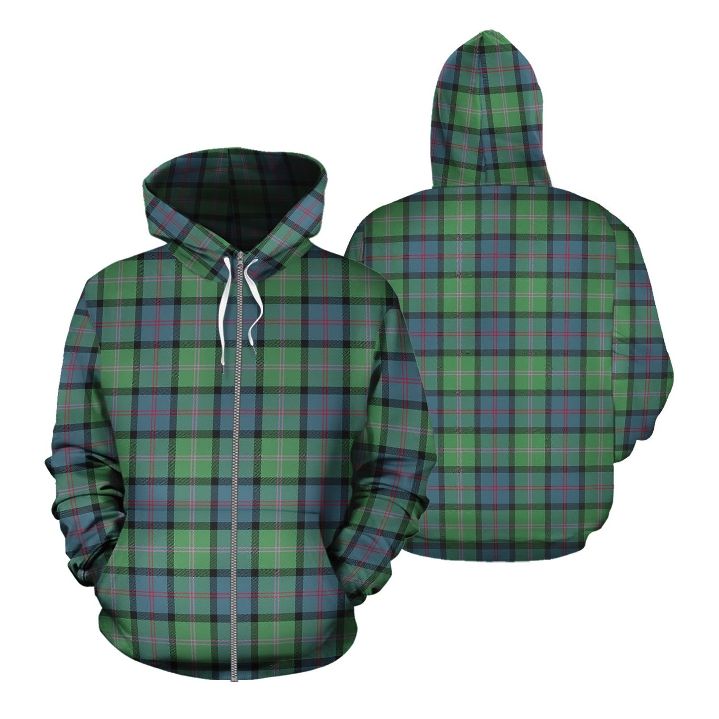 Printivon Macthomas Ancient Tartan Hoodie