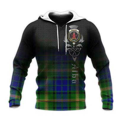 Printivon Maitland Tartan Crest Alba Celtic Hoodie