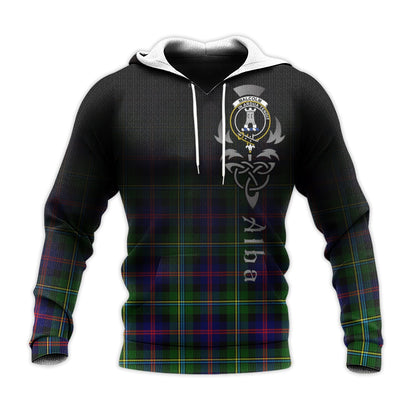 Printivon Malcolm Tartan Crest Alba Celtic Hoodie