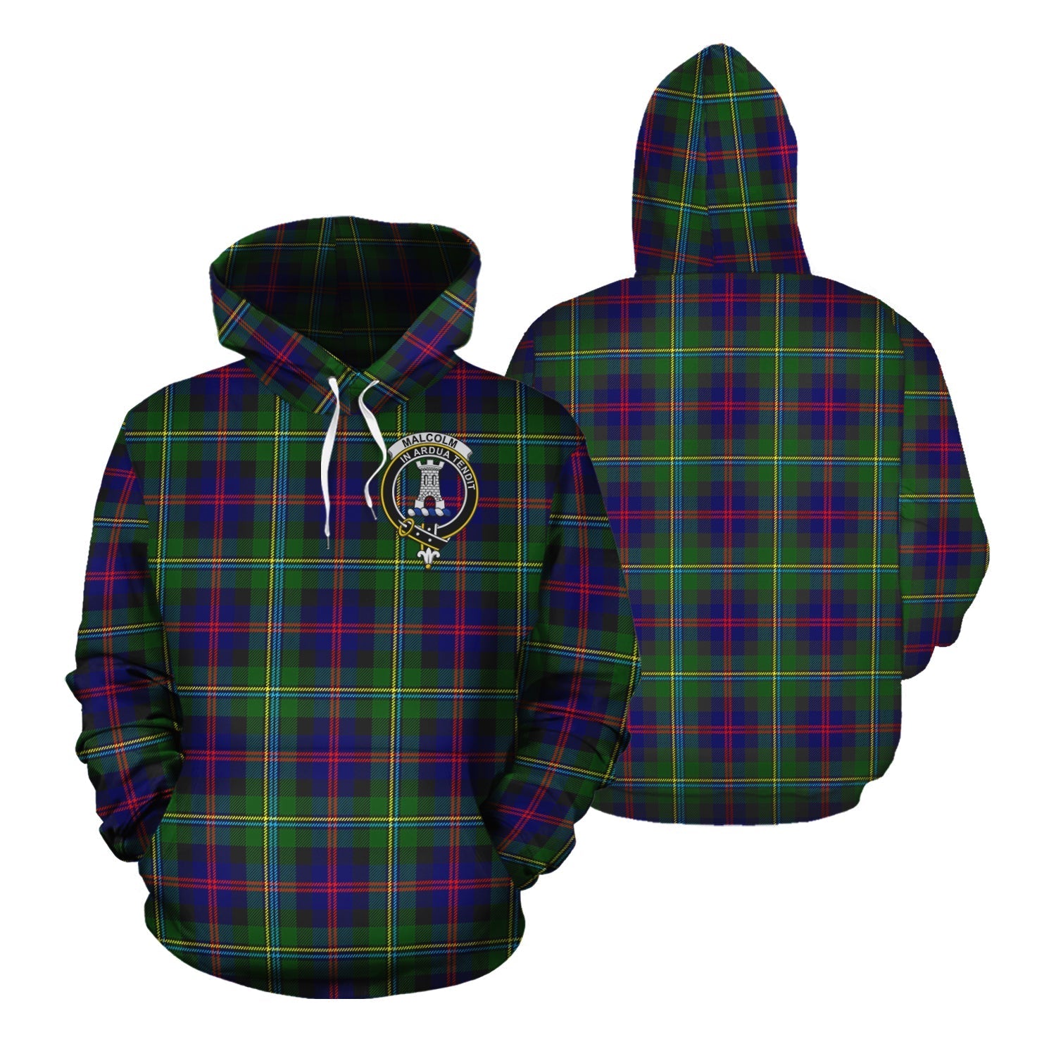 Printivon Malcolm Tartan Hoodie