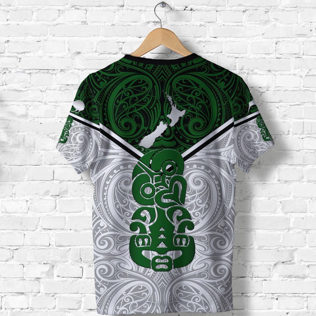 New Zealand Maori Rugby T Shirt Pride Version - White