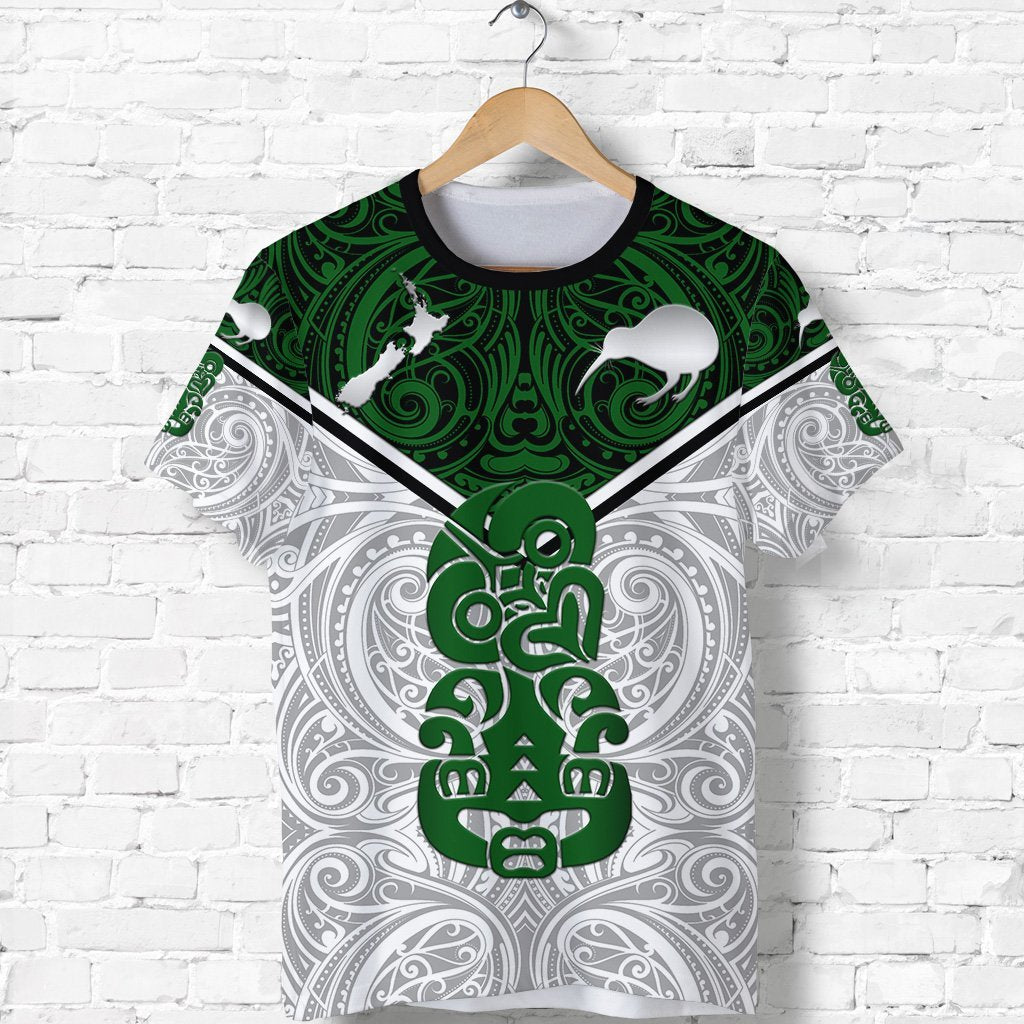 New Zealand Maori Rugby T Shirt Pride Version - White