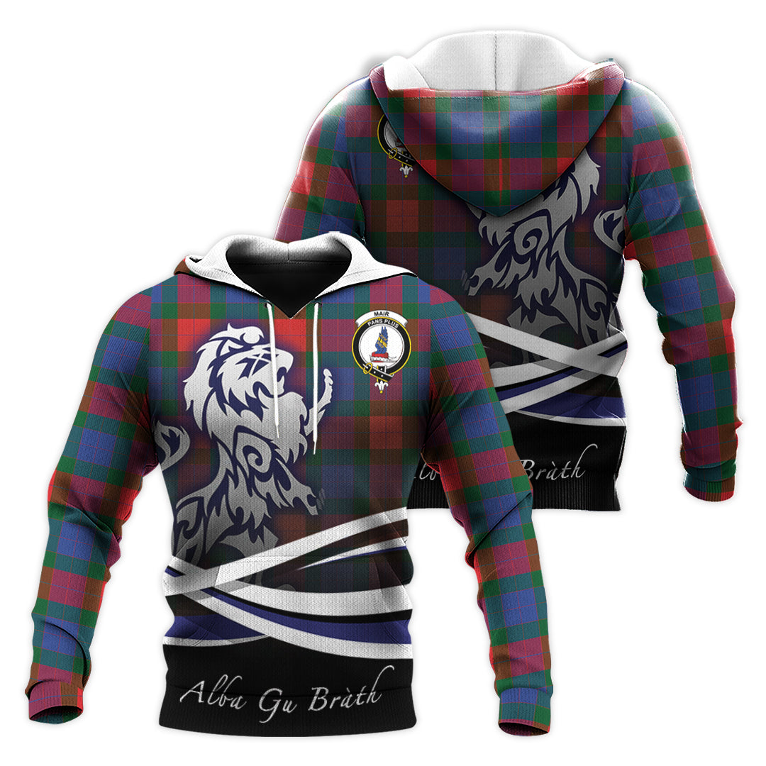 Printivon Mar Tartan Scottish Lion Hoodie
