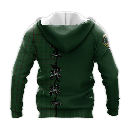 Printivon Mar Tribe Tartan Hoodie Lion Rampant And Celtic Thistle Style