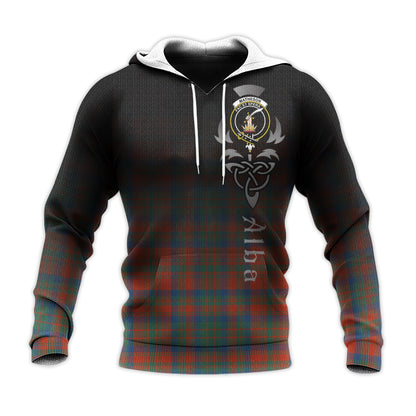 Printivon Matheson Ancient Tartan Crest Alba Celtic Hoodie