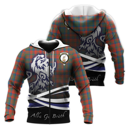 Printivon Matheson Ancient Tartan Scottish Lion Hoodie