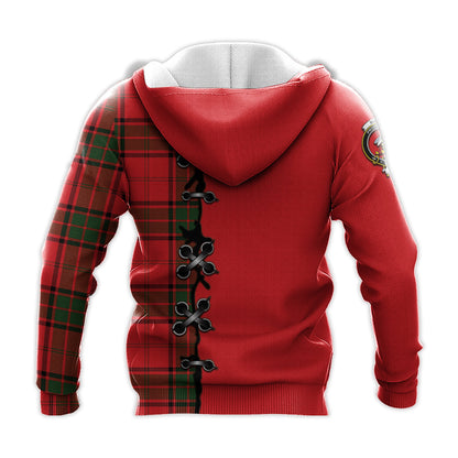 Printivon Maxtone Tartan Hoodie Lion Rampant And Celtic Thistle Style