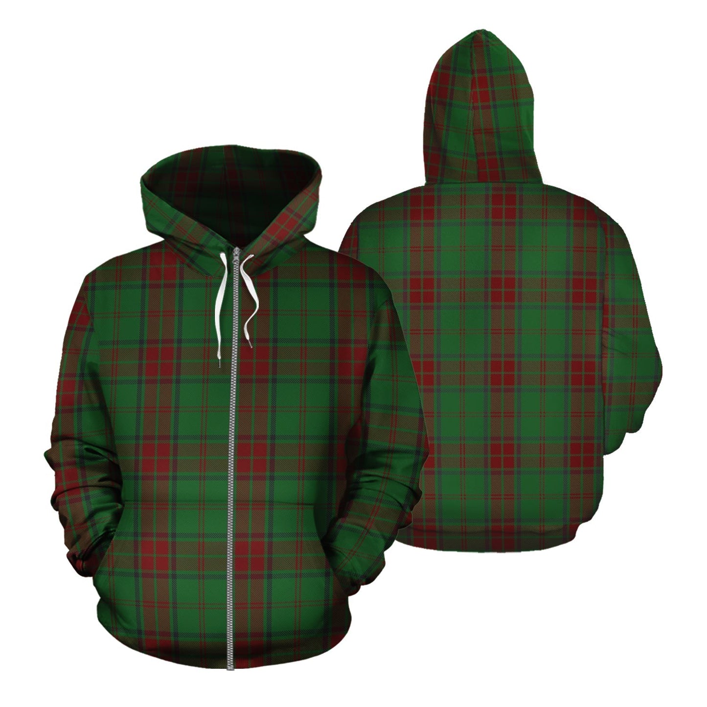 Printivon Maxwell Hunting Tartan Hoodie