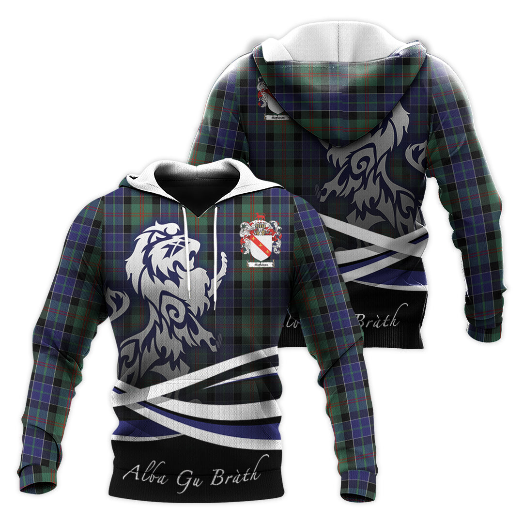 Printivon Mcfadzen 02 Tartan Scottish Lion Hoodie
