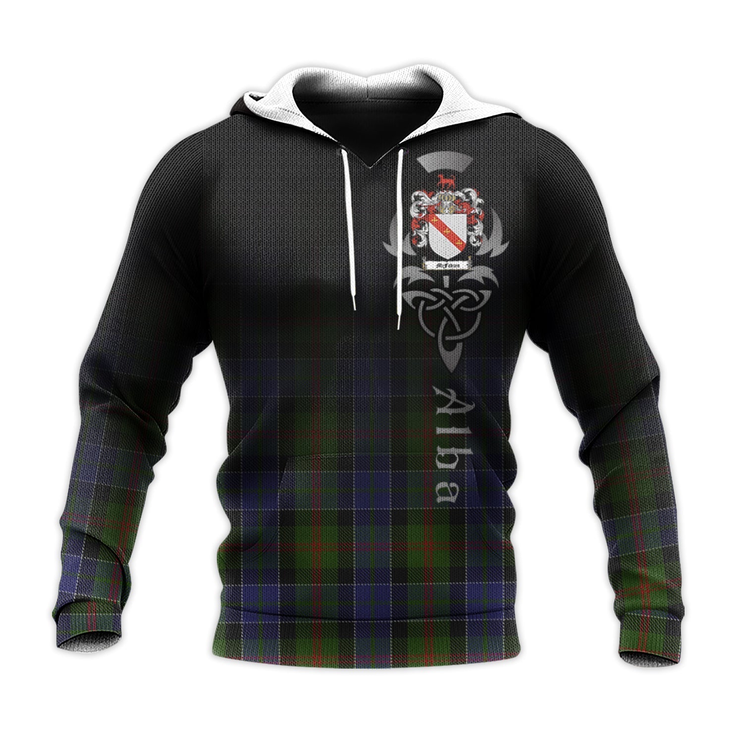 Printivon Mcfadzen 03 Tartan Crest Alba Celtic Hoodie