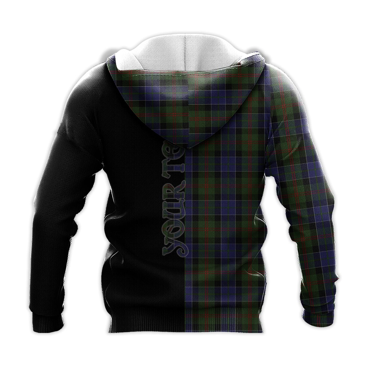 Printivon Mcfadzen 03 Tartan Personalize Half Hoodie
