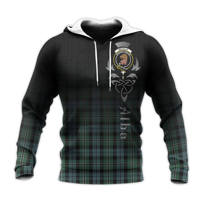Printivon Melville Tartan Crest Alba Celtic Hoodie