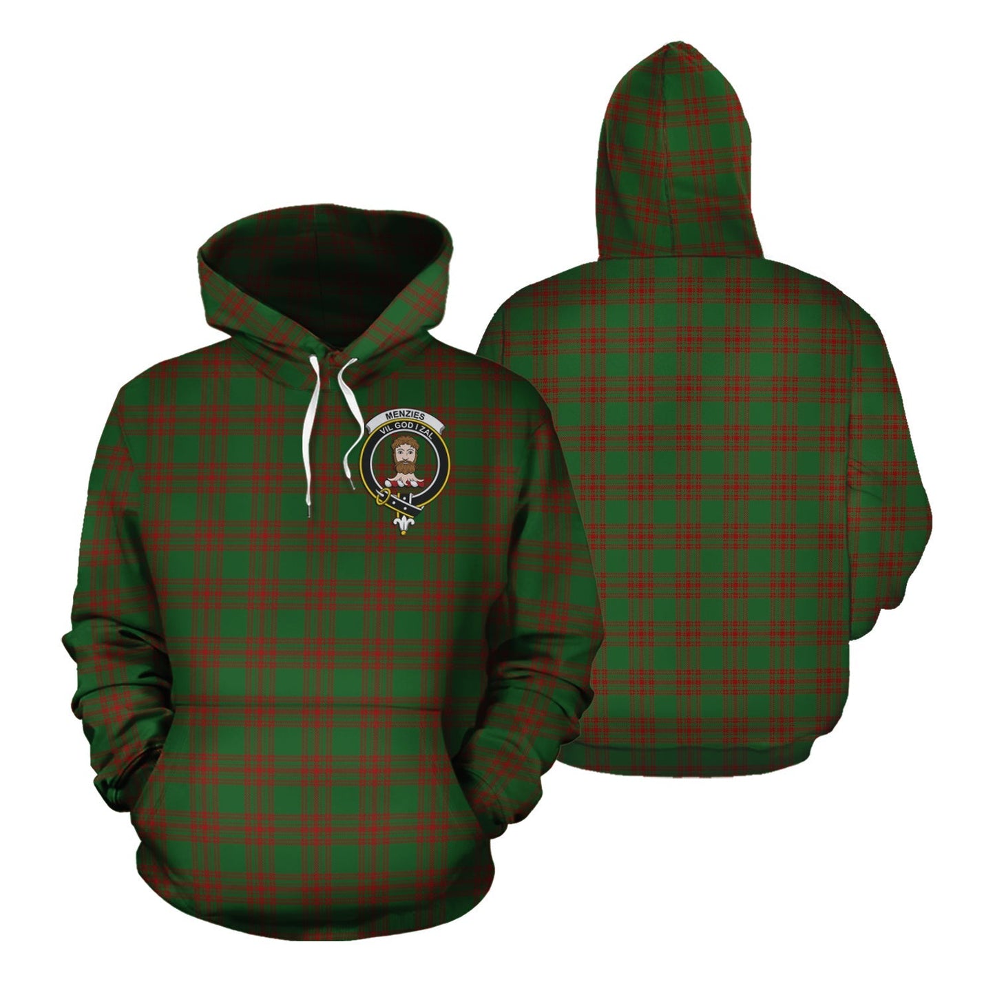 Printivon Menzies Tartan Hoodie