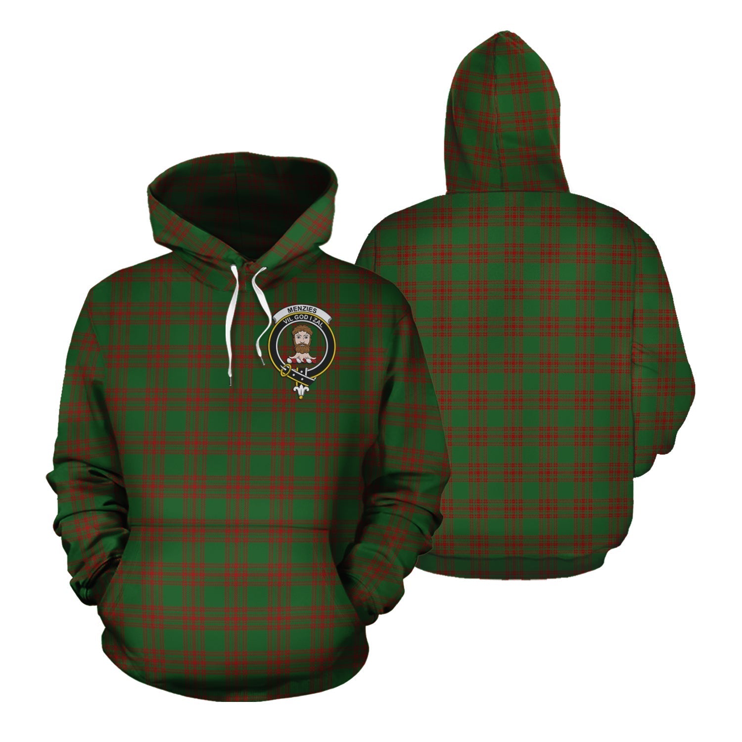 Printivon Menzies Tartan Hoodie