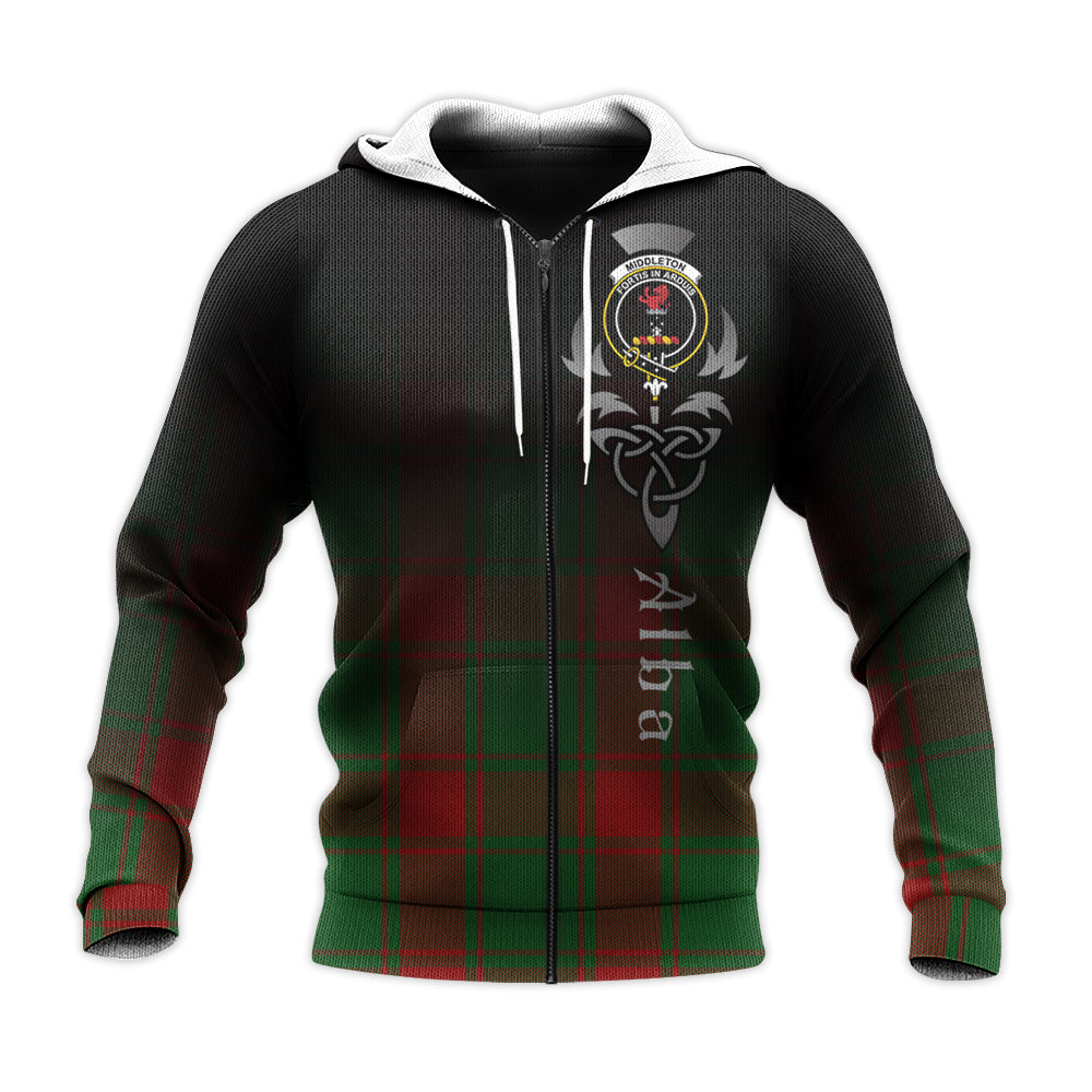 Printivon Middleton Tartan Crest Alba Celtic Hoodie