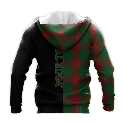 Printivon Middleton Tartan Personalize Half Hoodie