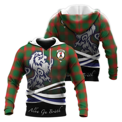 Printivon Middleton Modern Tartan Scottish Lion Hoodie