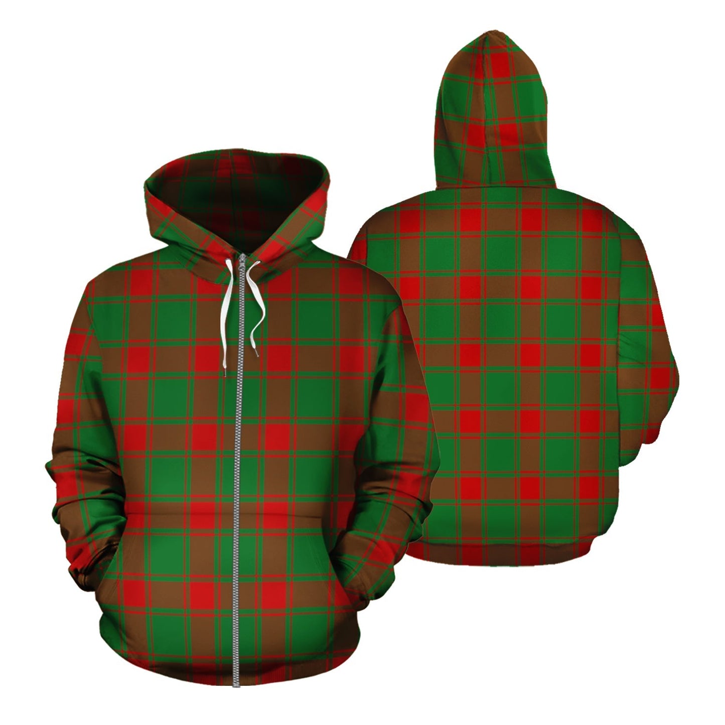 Printivon Middleton Modern Tartan Hoodie