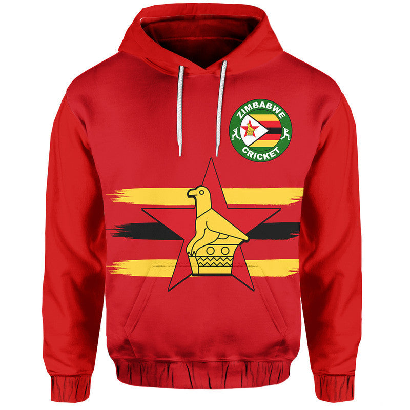 Custom Zimbabwe Cricket Jersey Hoodie