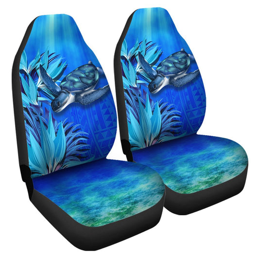 Hawaii Blue Turtle Paradise Car Seat Cover Breath Ocean AH