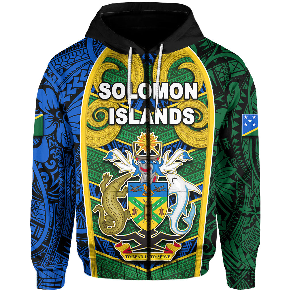 Solomon Islands Independence 43rd Zip Hoodie
