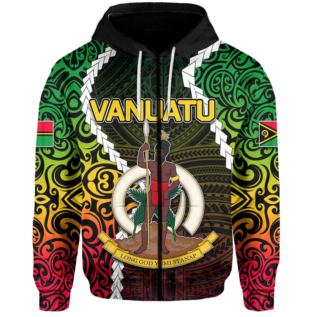 ( Personalised)Vanuatu Zip Hoodie Special Style