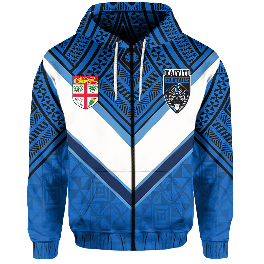 ( Personalised)Fiji Kaiviti Silktails Zip Hoodie