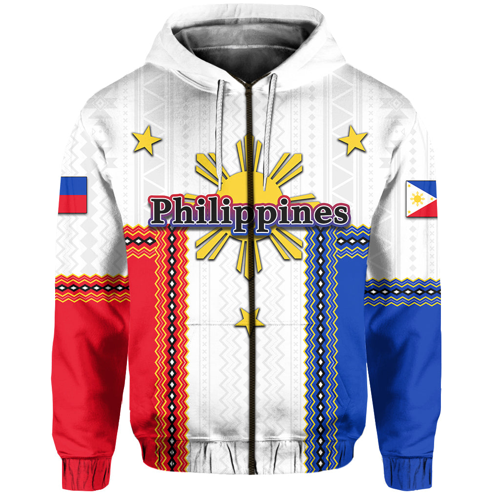 Philippines Zip Hoodie Philippines Flag Hoodie Unisex All Over Print