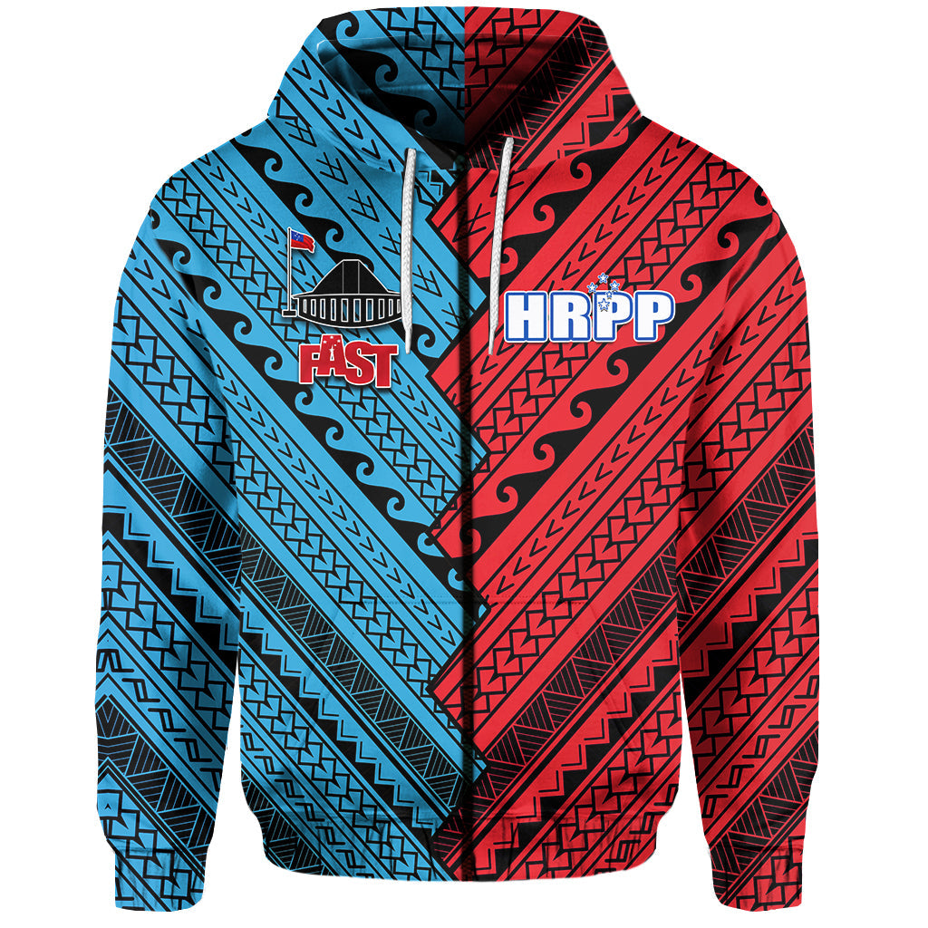 HRPP And Fast Samoa Zip Hoodie Half Style
