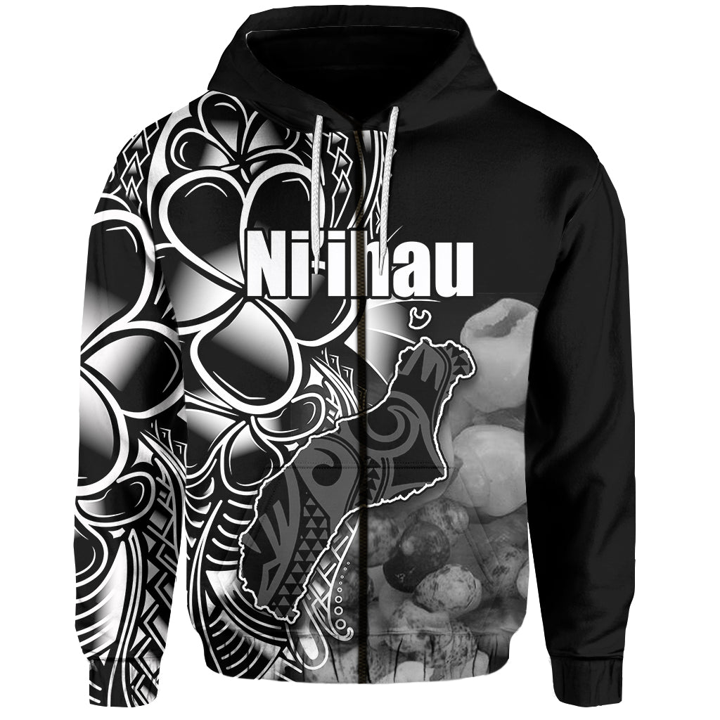 ( Personalised) Hawaiian Islands Zip Hoodie Ni’ihau