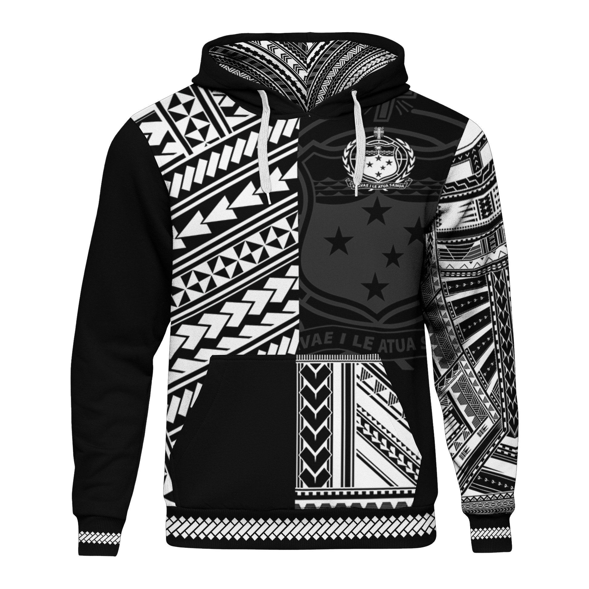 Samoa Hoodie Polynesian Portion Version