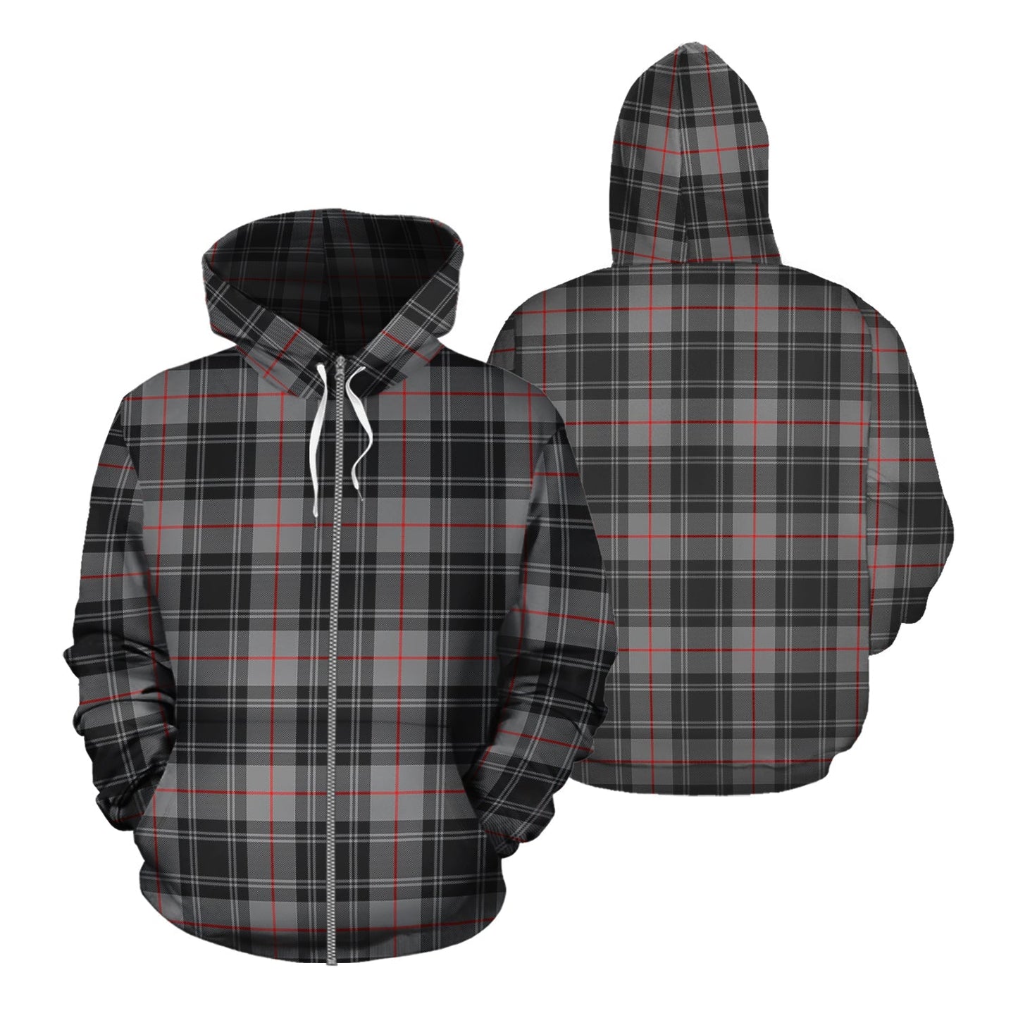Printivon Moffat Modern Tartan Hoodie