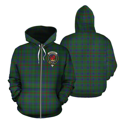 Printivon Moncrieff Of Atholl Tartan Hoodie