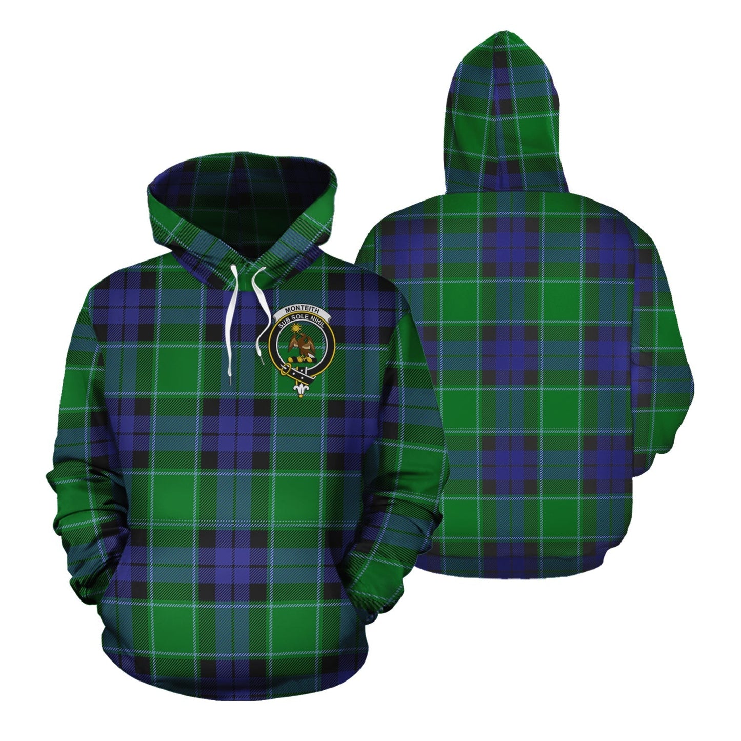 Printivon Monteith Tartan Hoodie